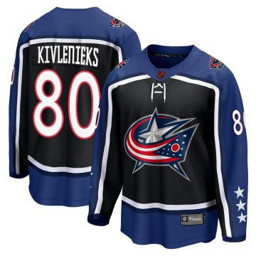 Breakaway Fanatics Branded Men's Matiss Kivlenieks Columbus Blue Jackets Special Edition 2.0 Jersey - Black