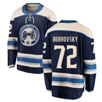Breakaway Fanatics Branded Men's Sergei Bobrovsky Columbus Blue Jackets Alternate Jersey - Blue
