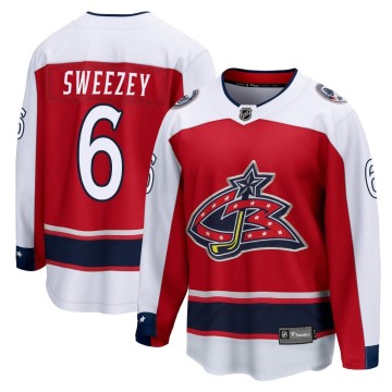 Breakaway Fanatics Branded Youth Billy Sweezey Columbus Blue Jackets 2020/21 Special Edition Jersey - Red