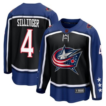 Breakaway Fanatics Branded Youth Cole Sillinger Columbus Blue Jackets Special Edition 2.0 Jersey - Black