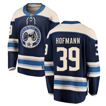 Breakaway Fanatics Branded Youth Gregory Hofmann Columbus Blue Jackets Alternate Jersey - Blue