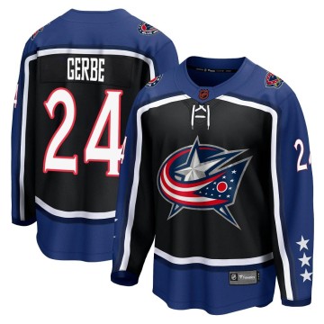 Breakaway Fanatics Branded Youth Nathan Gerbe Columbus Blue Jackets Special Edition 2.0 Jersey - Black