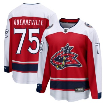 Breakaway Fanatics Branded Youth Peter Quenneville Columbus Blue Jackets 2020/21 Special Edition Jersey - Red